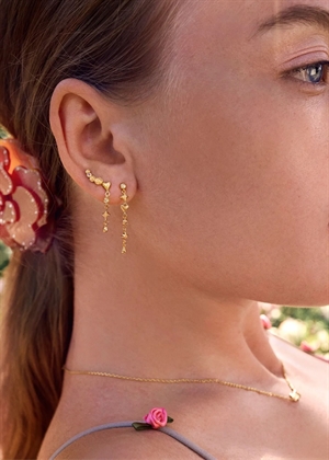 Isidora earrings Forgyldt Maanesten 